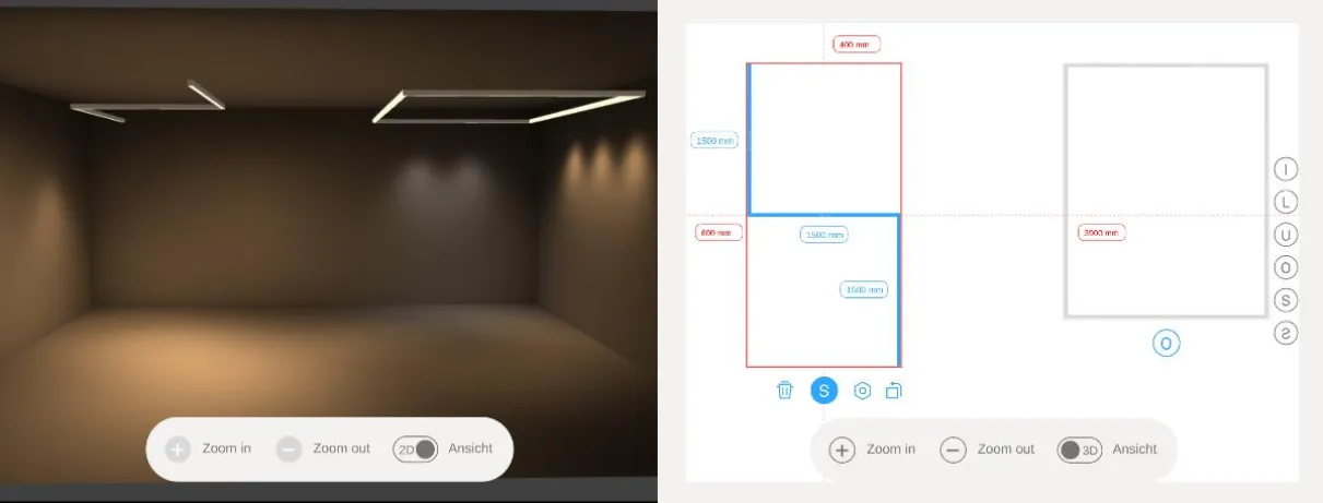LiSi Web Interface Screenshot